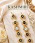 Women White Pearl-Toned Bracelet Style Analogue Round Kashmiri Watch