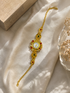 Aabroo Stone Watch With Antique Jewellery Look