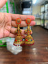 Meenakari Temple Jhumki Set