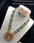 Semiprecious Beads Jadau Stone Long Haram